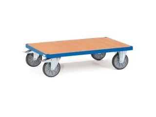 Basiswagens 2592 600kg 1000x700mm Ral5007 Hout - 1