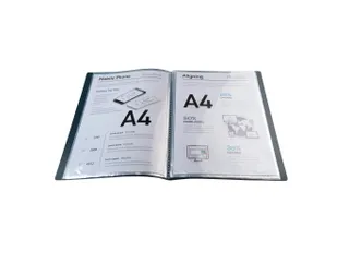 Porte-vues IDERAMA P P A4 40 vues noir - 6