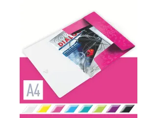Elastomap Leitz WOW 3-kleps A4 Polypropyleen roze - 2
