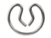 224611 Wielbout met borgring maat 1 + 2