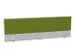 panneau de rehausse,p. table de bureau,MP-gris clair,BN7048-vert