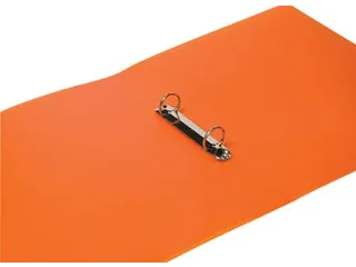 Ringmap A4 PP 2 Ringen 25mm Transparant Oranje - 2