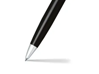 Balpen SHEAFFER 300 E9314 Black barrel chrome cap chrome plated - 3