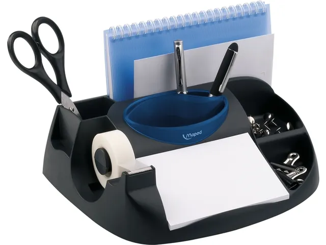 Bureau Organizer Maped Essentials Green Zwart