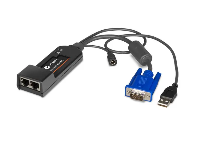 Vertiv Avocent ADX-IPIQ-400, 2 x RJ-45, DVI-I + 3.5mm + USB Type-B, Vr