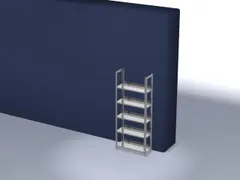 dossierstelling,grondveld,HxBxD 1850x750x300mm,vaklast 60kg