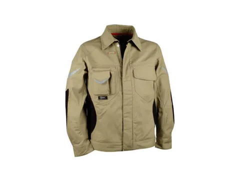 Cofra Workmaster werkjas, kakigroen/zwart, maat 58, per stuk