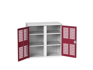 universele kast,HxBxD 1000x1050x550mm,4xStalen bodem,scheidingswand - 1