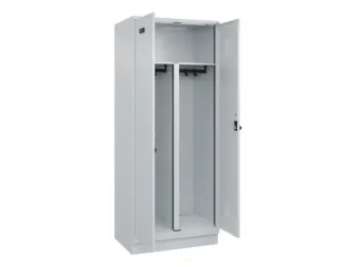 PBM-locker,HxBxD 1950x800x500mm,2vak,vak B 400mm,draaigrendel - 1