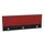 opzetpaneel,v. bureau,aanbouw achter,B 1600mm,CC-zwart,BN4011-rood