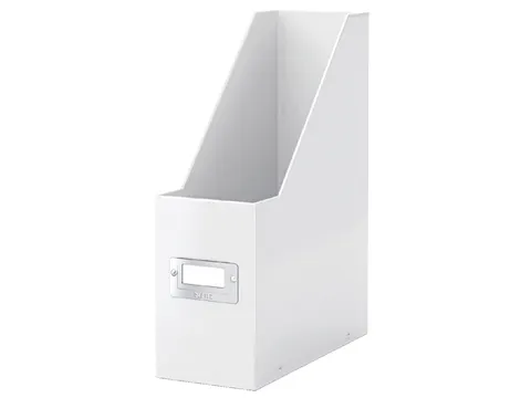 Tijdschriftcassette Leitz Click & Store Wit 77% gerecycled karton