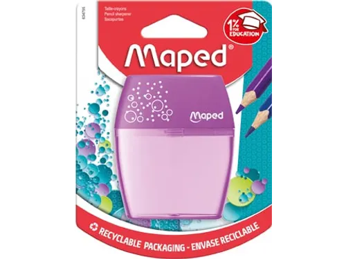 Potloodslijper Shaker 2-gaats, op blister