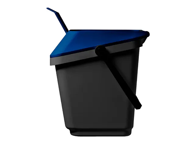 Easymax Afvalbak 35 Liter Grijs Blauw