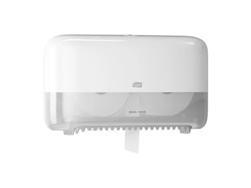 Tork 558040 T7 OptiServe Hulsloos Toiletpapier Dispenser Elevation Wit