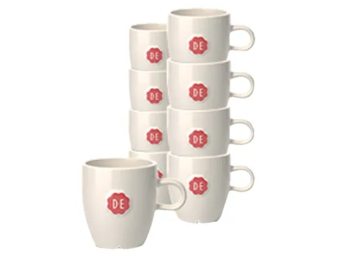 Kopje Douwe Egberts Lungo 180ml wit