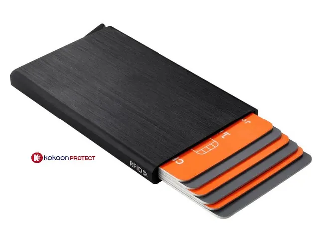 Kokoon Protect Kaarthouder RFID Uitschuifbaar 6 kaarten Assorti Kleure