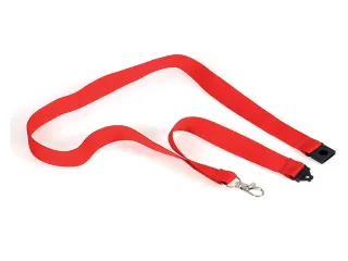 Badgekoord Europel rood - 1