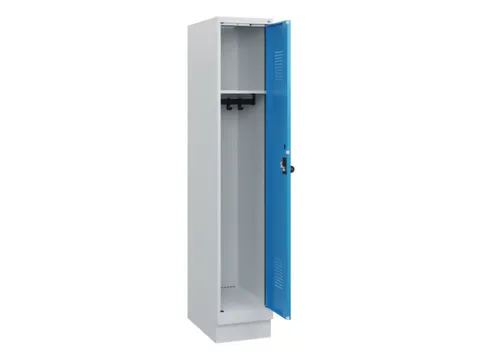 schoollocker,HxBxD 1630x300x500mm,1vak,vak B 300mm,draaigrendel,sokkel