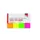Indextabs Quantore 20x50mm neon