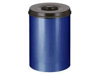 Vlamdovende Papierbak 30 Liter Blauw
