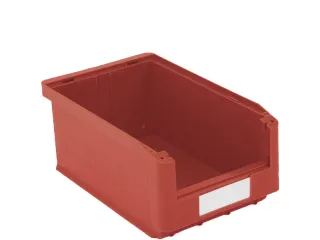 Zichtbakken Hxbxd 145x210x350/300mm Pp Rood - 2