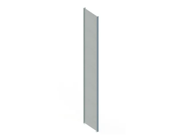 paroi latérale,p. rayonnage sans boulons,HxP 3000x500mm,galvanisé