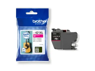 Inktcartridge Brother LC-421XLM rood - 3