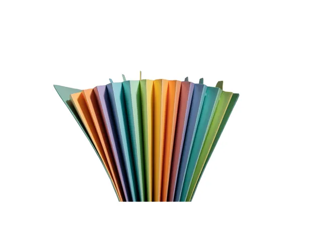 Pochette trieur carte multicolore 12 compartiments Aquarel - 34x24,5cm