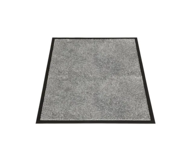 schoonloopmat,v. binnen,LxB 600x800mm,lichtgrijs