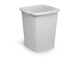 Vierkante Afvalbak Durabin 90 Liter Grijs