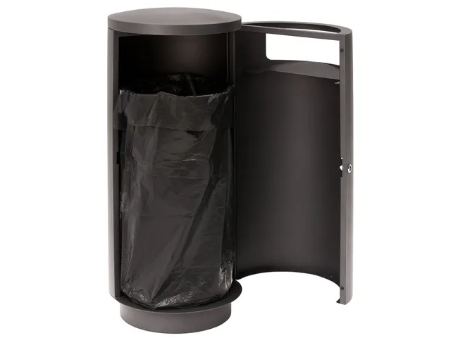 Bica 5074 Buitenafvalbak 95 Liter Antraciet