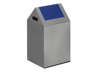 Afvalverzamelaar Zelfblussend 43 Liter 600X320X320Mm Klemring Blauw - 1