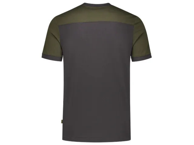 T-shirt 102006 Gris/vert, Taille 3EL