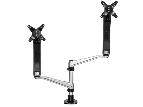 Dual Monitor Arm Volledig Beweegbaar 2 schermen tot 24inch
