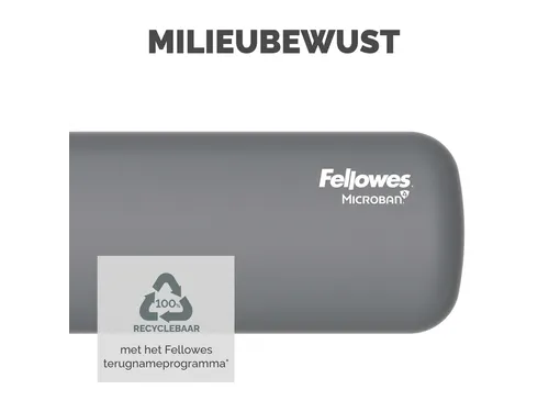 Polssteun Fellowes Breyta compact grijs 6x32cm