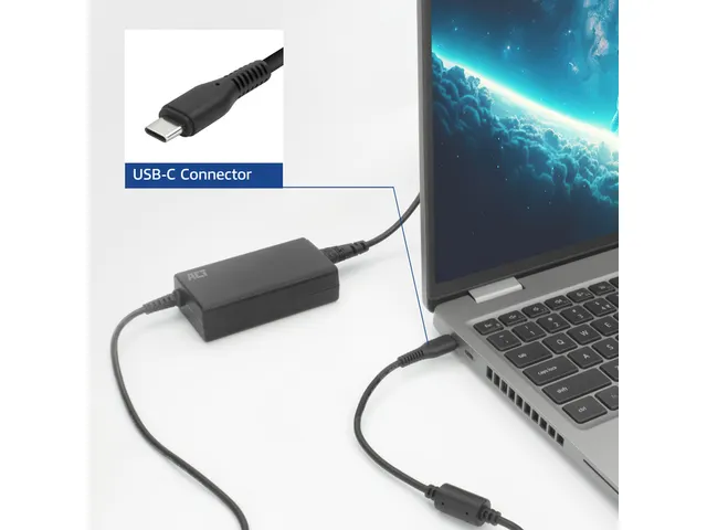 USB-C laptoplader met Power Delivery profielen 65W 3m