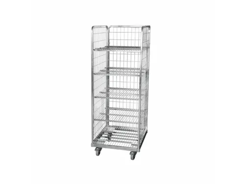 rolcontainer,draagverm. 500kg,HxLxB 1650x600x600mm,nuttige H 1490mm