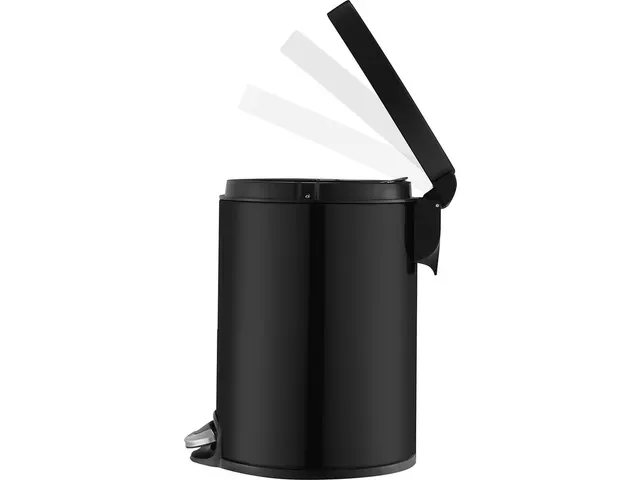 Serene pedaalemmer 5 Liter Mat Zwart