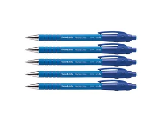 Balpen Paper Mate Flexgrip Ultra medium blauw blister à 5 stuks - 9