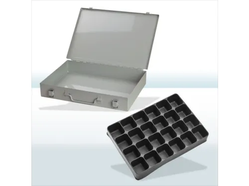 assortimentskoffer,HxBxD 50x335x240mm,24vakken