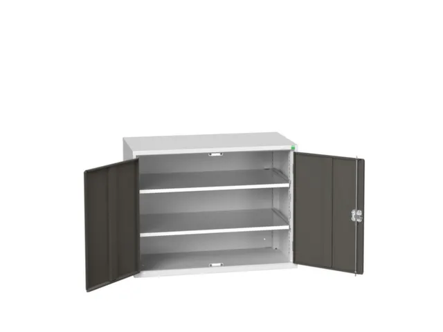 universele kast,HxBxD 800x1050x550mm,2xStalen bodem,draaigrendelslot