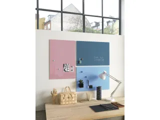 Glasmagneetbord Naga 40x60cm jeansblauw - 3