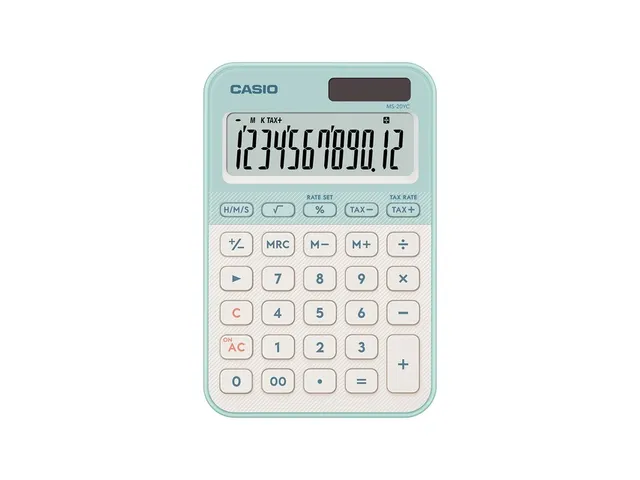 Rekenmachine Casio MS-20YC-WE wit