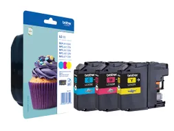 Brother LC-123VALBP inktcartridge multipack origineel 4-kleuren