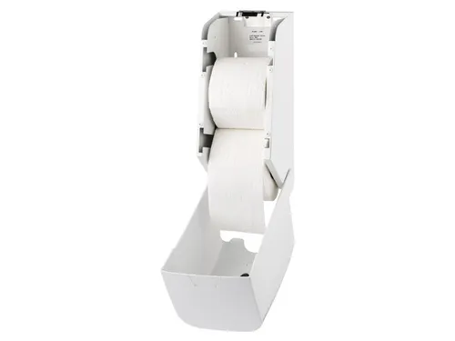 Toiletpapier Dispenser wit 2 rollen