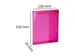 Klasseerdoos IDERAMA PP rug 25mm roze