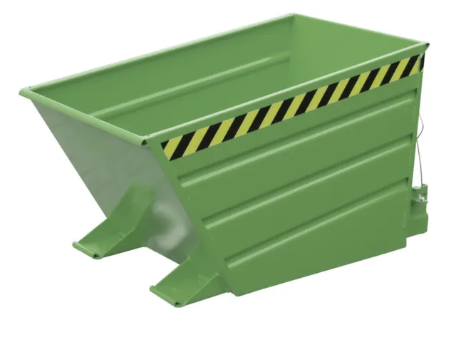 kiepbak,HxLxB 730x1375x1200mm,0,8m³,draagverm. 1000kg,RAL6011