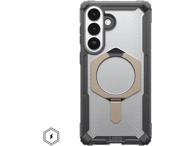 Plasma XTE Samsung S26 Plus Hoesje Magnetic Stand Back Cover Ash Titan