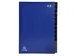 Sorteermap Ordonator A-Z 24vak blauw