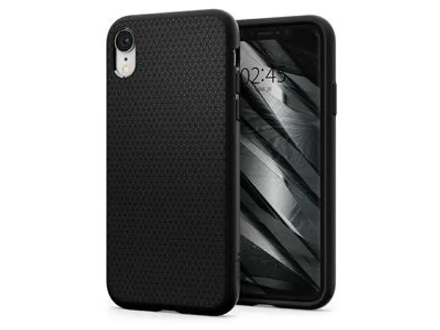 iPhone XR Liquid Air Mat Zwart